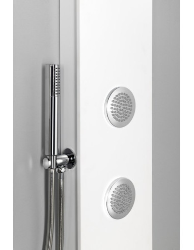 SPIRIT ROUND wall-mounted thermostatic shower panel, 250x1500mm - 3