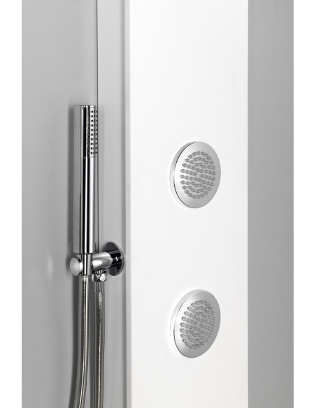 SPIRIT ROUND seinale paigaldatav termostaatdušipaneel, 250x1500mm - 3 SPIRIT ROUND seinale paigaldatav termostaatdušipaneel, 250x1500mm - 3