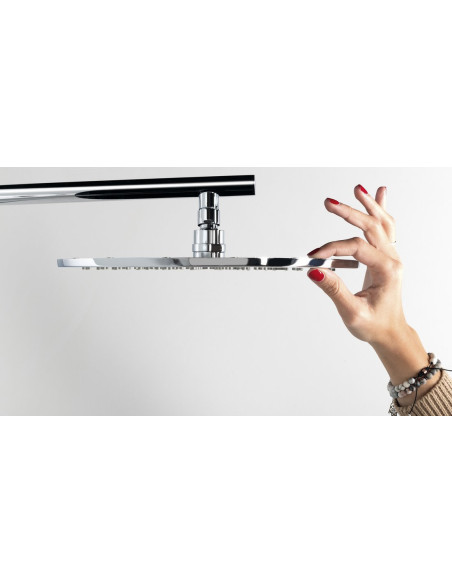 SPIRIT ROUND seinale paigaldatav termostaatdušipaneel, 250x1500mm - 4 SPIRIT ROUND seinale paigaldatav termostaatdušipaneel, 250x1500mm - 4