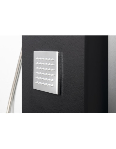 SPIRIT SQUARE sieninė termostatinė dušo panelė, 250x1500mm, joda - 3