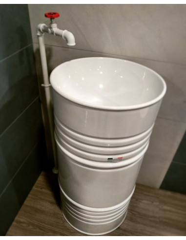 Kerasan izlietne roku mazgāšanai Artwork Barrel 4743 - 8