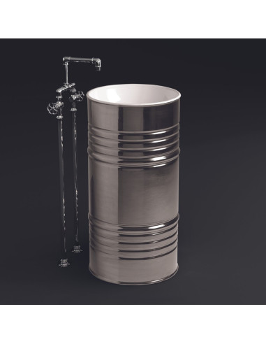 Kerasan brīvi stāvošā izlietne  Artwork Barrel,  4743 - 11