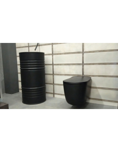 Kerasan brīvi izlietne roku mazgāšanai Artwork Barrel 4743 - 16 Kerasan brīvi izlietne roku mazgāšanai Artwork Barrel 4743 - 16