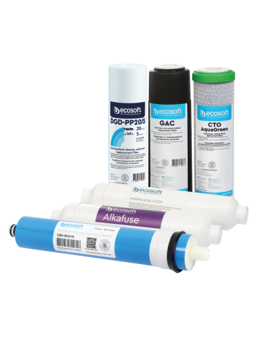 CHV6PUREALC 6 Kārtridžu komplekts Ecosoft P’URE...