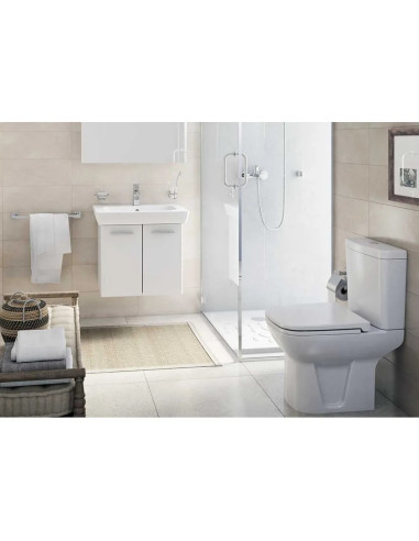 VitrA toilet bowl S20 with soft close lid, 9819B003-7205 - 2