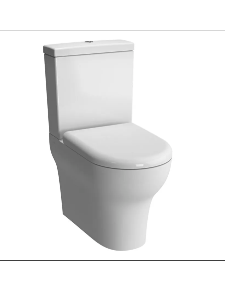 VitrA monobloka tualetes pods Zentrum + sk.tvertne + SC vāks 9012B003-7221 - 1 VitrA monobloka tualetes pods Zentrum + sk.tvertne + SC vāks 9012B003-7221 - 1