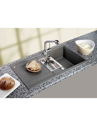 BLANCOMETRA 6S COMPACT SILGRANIT C ALUMETALLIC M. EXZ.