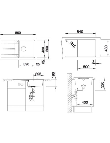 BLANCOMETRA 5S SILGRANIT JASMIN M. EXZ.