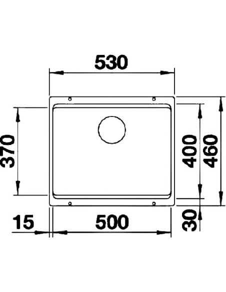 BLANCO ETAGON 500-U PD JAS M.ZUB O.AF