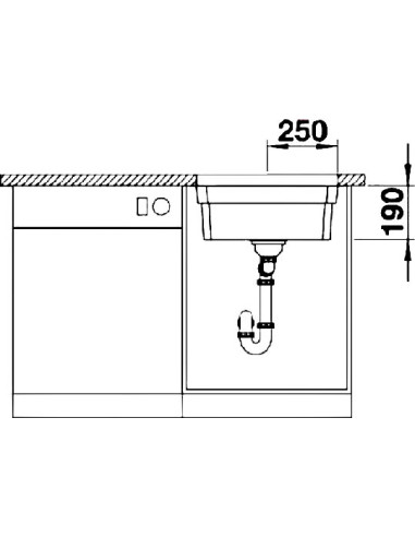 BLANCO ETAGON 500-U PD JAS M.ZUB O.AF