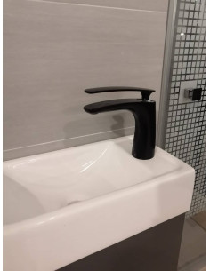 TIGRIS Basin lever mixer, black matt - Barva černá... 2