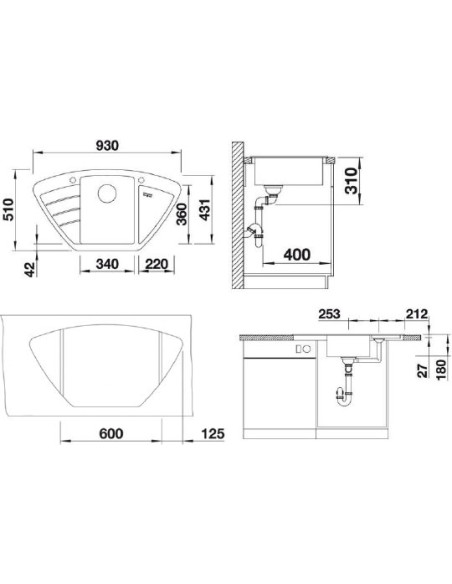 BLANCOZIA 9E PDUR2 ANTHRAZIT O.AF