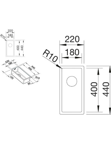 BLANCO CLARON  180-U