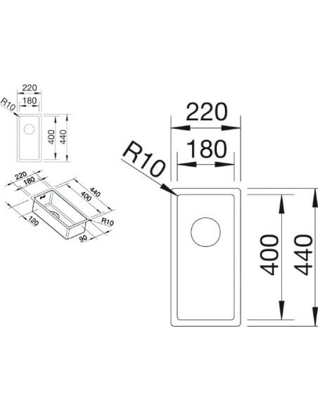 BLANCO CLARON  180-U BLANCO CLARON  180-U