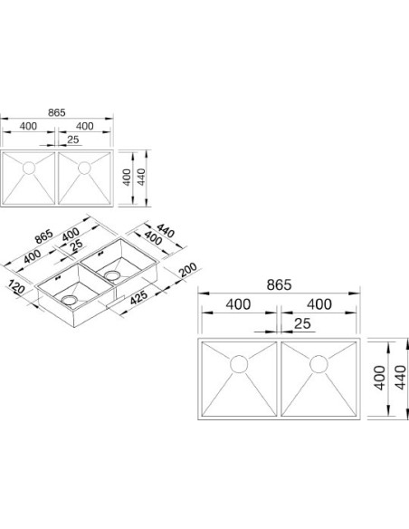 BLANCO ZEROX 400/400-U BLANCO ZEROX 400/400-U