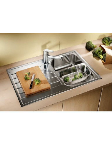 BLANCOLIVIT 45S SALTO EDELSTAHL BUEF.