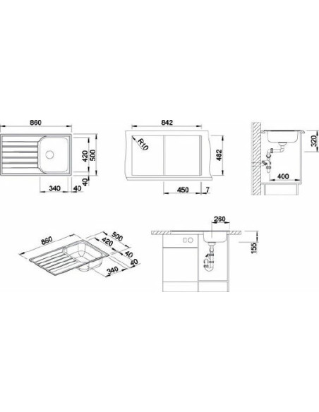 BLANCOLIVIT 45S SALTO EDELSTAHL BUEF. BLANCOLIVIT 45S SALTO EDELSTAHL BUEF.