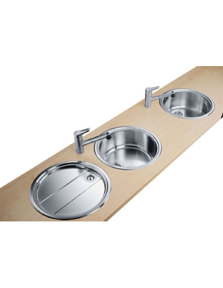 BLANCORONDOSOL 18/10 3 1/2" BUERSTFINISH BLANCORONDOSOL 18/10 3 1/2" BUERSTFINISH