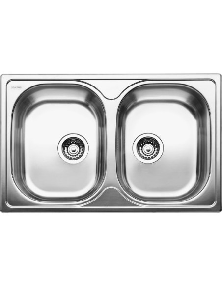 BLANCOTIPO 8 Compact 3 1/2" 18/10 Naturfinish BLANCOTIPO 8 Compact 3 1/2" 18/10 Naturfinish