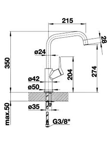 BLANCO JURENA chrom HD