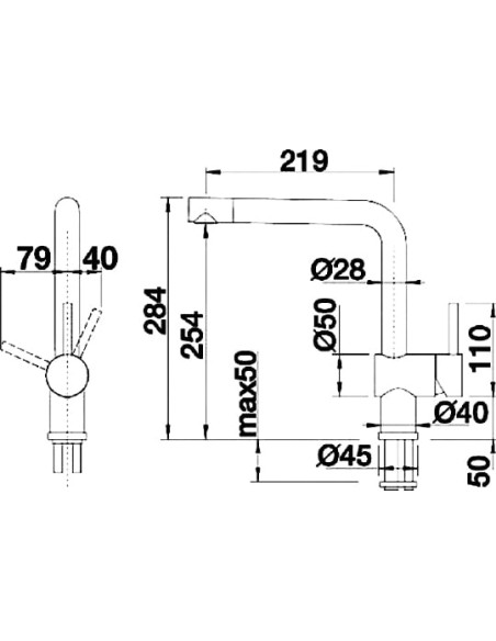 BLANCOLINUS HD chrom High pressure BLANCOLINUS HD chrom High pressure