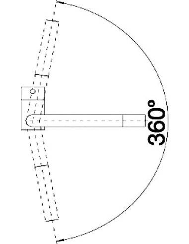 BLANCOLINUS HD chrom High pressure