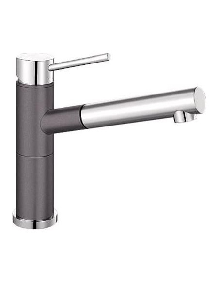 BLANCOALTA-S compact felsgrau/chrom HD