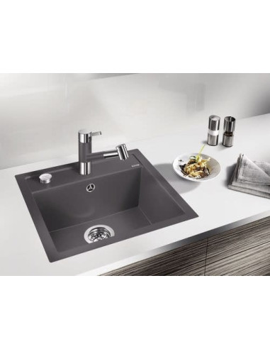 BLANCOTIVO-S  felsgrau/chrom HD