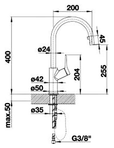 BLANCO CARENA-S chrom HD
