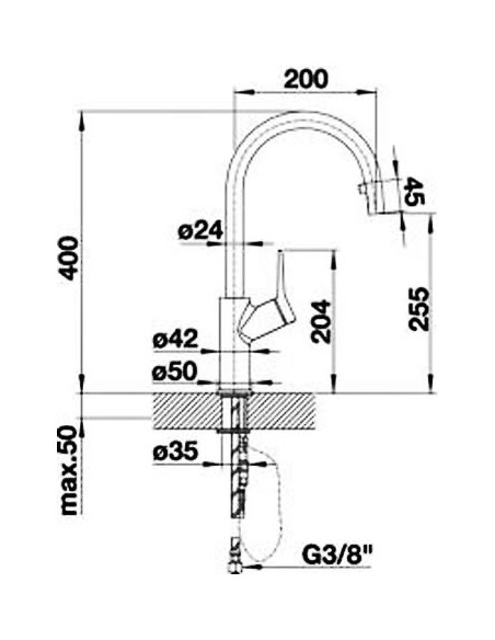 BLANCO CARENA-S chrom HD