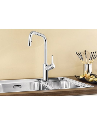 BLANCO JURENA-S chrom HD