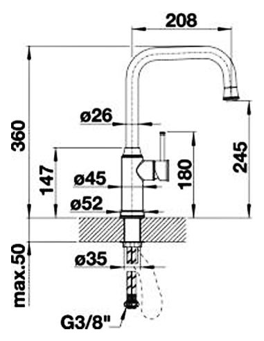BLANCO LIVIA-S HD chrome