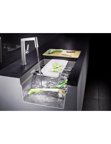 BLANCO PANERA-S HD Edelstahl gebürstet