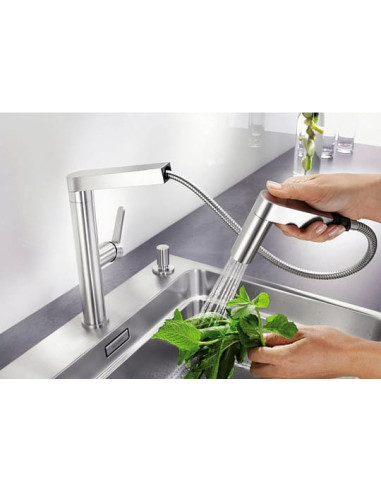 BLANCO PANERA-S HD Edelstahl gebürstet