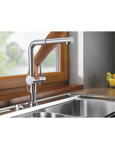 BLANCO LINUS-S HD CHROM jaucējkrāns 512402