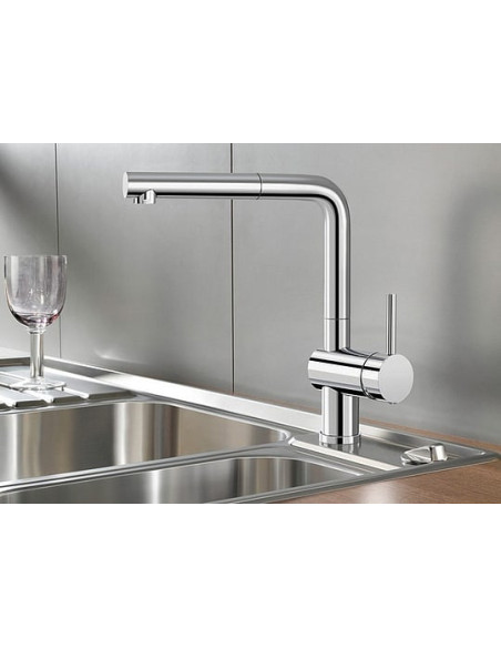 BLANCO LINUS-S HD CHROM jaucējkrāns 512402