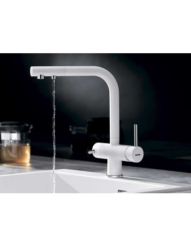 BLANCO FONTAS II silgranitweiß HD