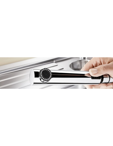 BLANCO KANO-S anthrazit / chrom HD