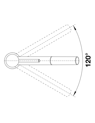 BLANCO KANO-S anthrazit / chrom HD