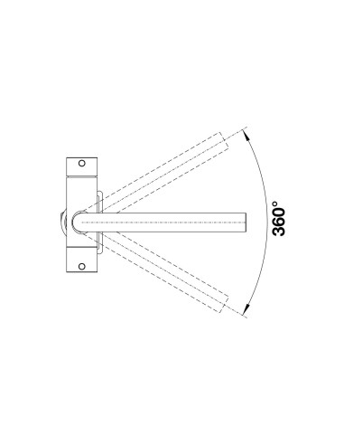 FONTAS II RH HP BL MIXER TAP