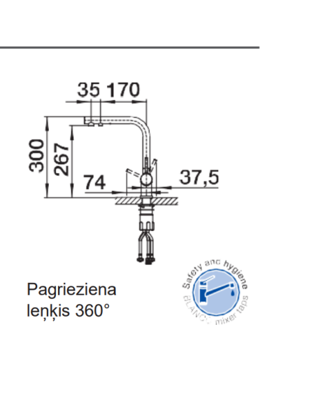 BLANCO FONTAS II silgranitschwarz HD