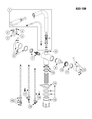 BLANCO FONTAS II silgranitschwarz HD