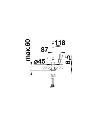 BLANCO FONTAS II silgranitschwarz HD