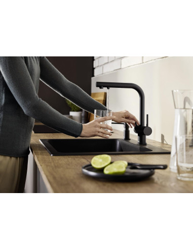 BLANCO FONTAS II silgranitschwarz HD