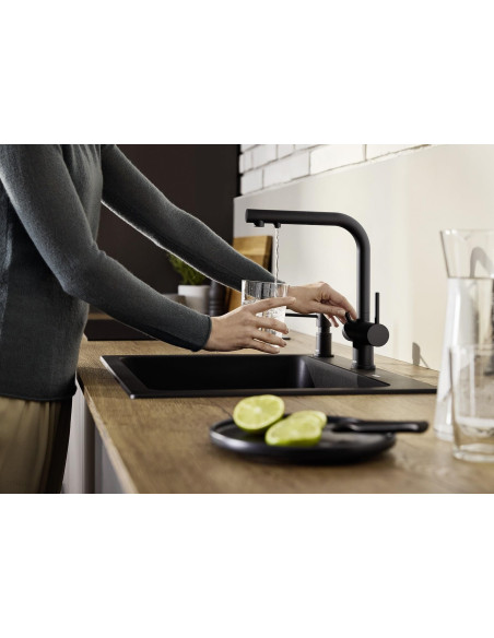 BLANCO FONTAS II silgranitschwarz HD BLANCO FONTAS II silgranitschwarz HD