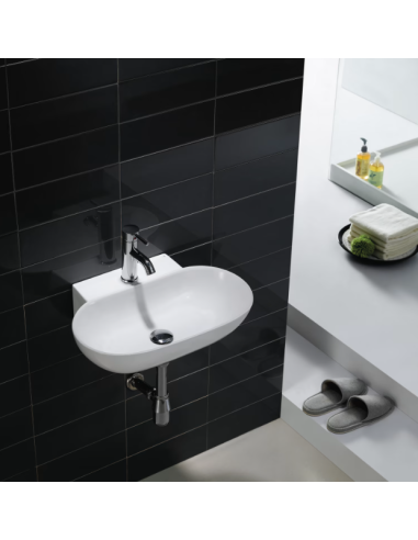 Keramiskā izlietne 56.5x38.5x13cm 7020, SOBARZO - 3