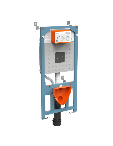 Vitra Integra wc komplekts, montāžas rāmis V12, 1120/1270 x 500mm, cisterna 3/6L, wc pods Integra compact, SC vāks - 5