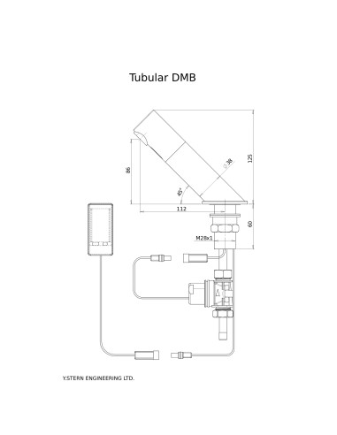 Torukujuline DM puutevaba tekile paigaldatav...