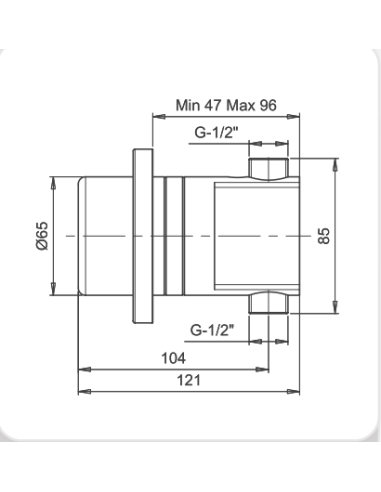 Pissuaari dosaat. koos sensor. 1031J, HROMS