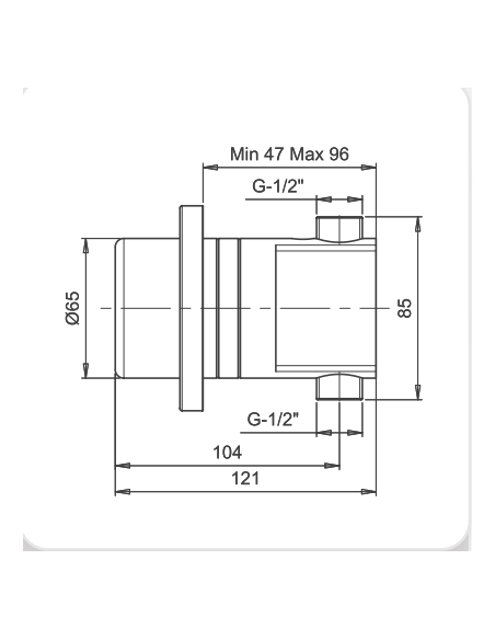 Pissuaari dosaat. koos sensor. 1031J, HROMS
